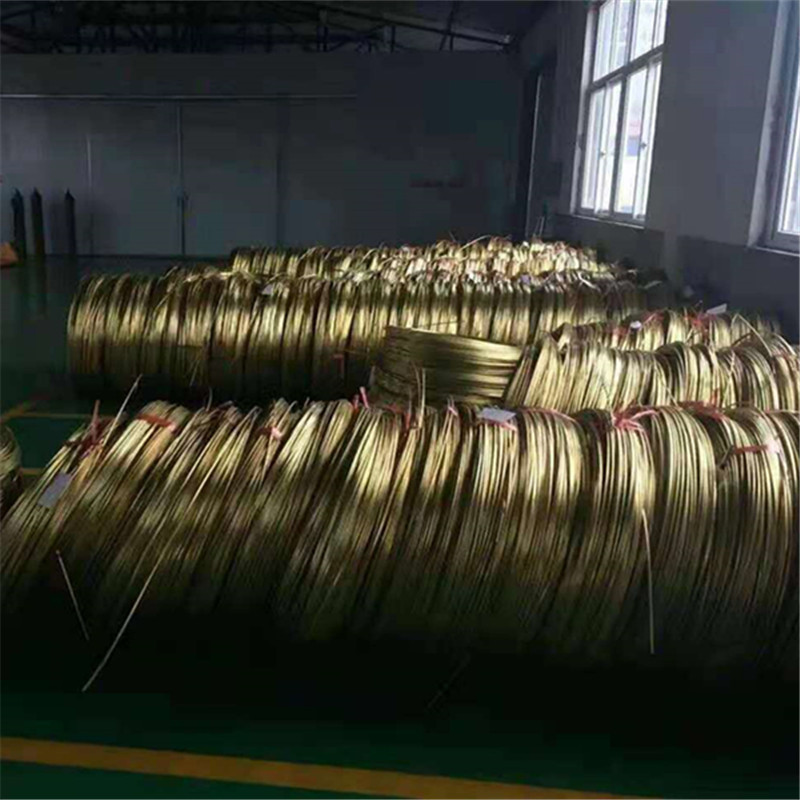 现货小口径黄铜盘管 H65国标黄铜管 超细黄铜毛细管定制 贺航可切割示例图3